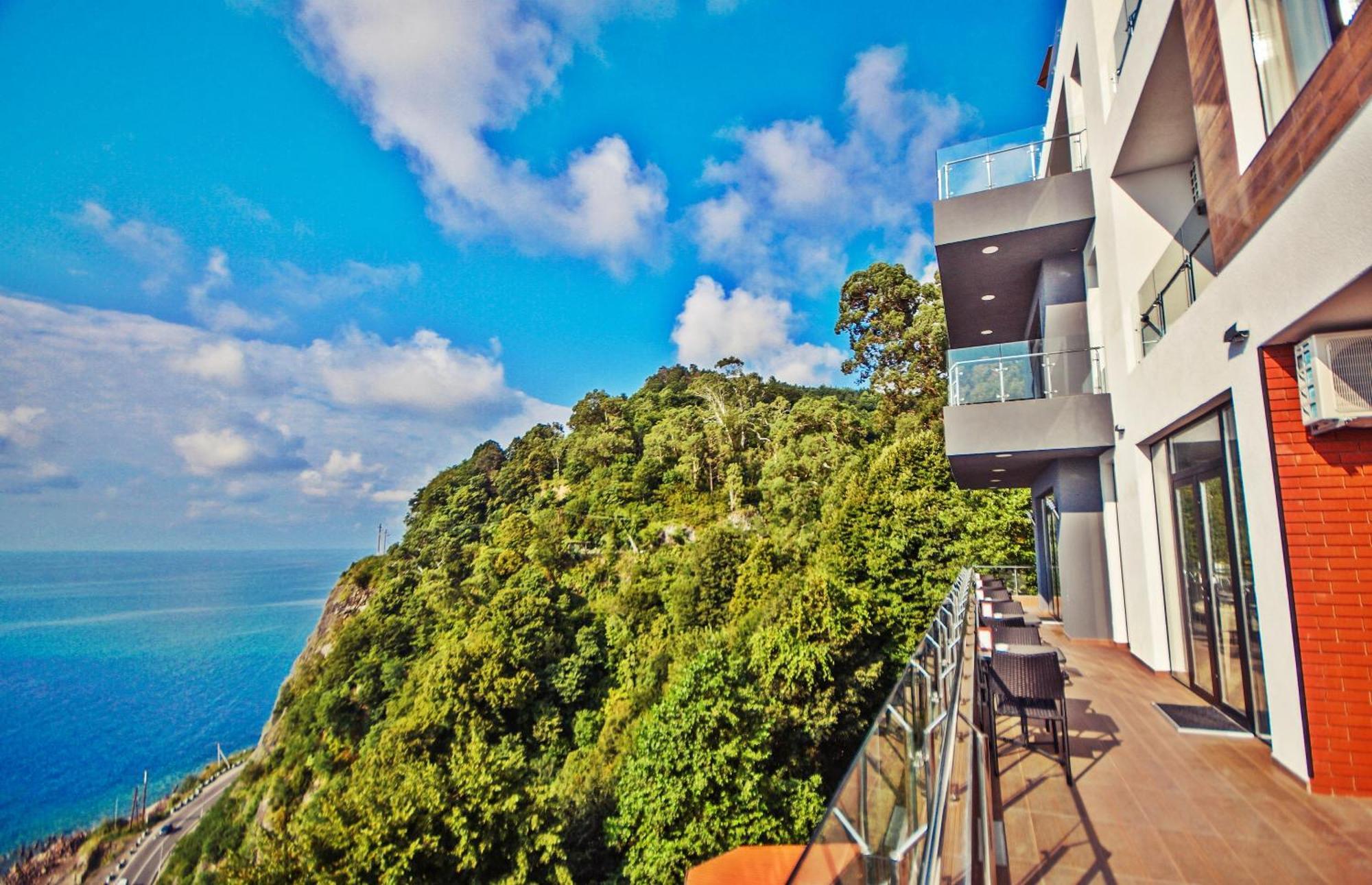Hotel Montana Kvariati Bagian luar foto