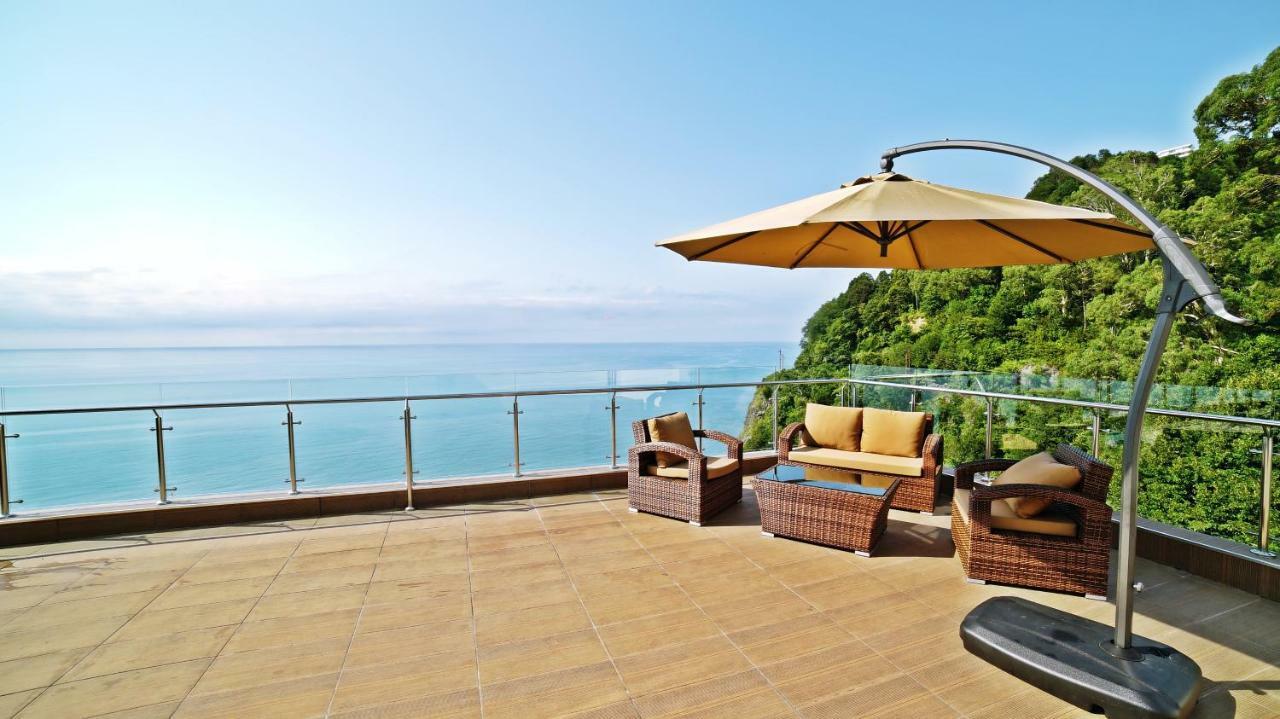 Hotel Montana Kvariati Bagian luar foto